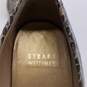Stuart Weitzman Snakeskin Print Leather Peep Toe Pump Heels Shoes Size 7 M image number 8