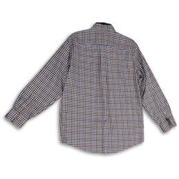 Mens Multicolor Gingham Long Sleeve Spread Collar Button-Up Shirt Size M alternative image