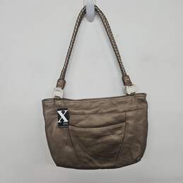 Maxx New York Signature Brown Satchel Bag alternative image