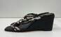 Vince Camuto Black Wedge Sandals Women's Size 8.5 image number 3