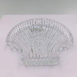 Waterford Crystal 7-inch Shell Shaped Vanity Dresser Tray/Trinket Dish alternative image
