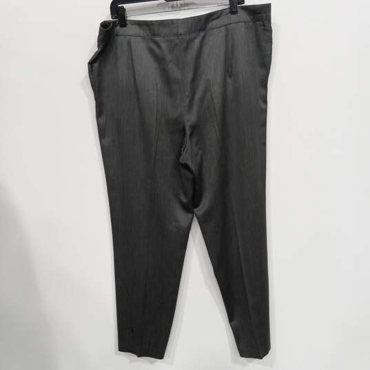 Escada Grey Dress Pants Men's Size 44 image number 2