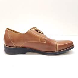 Sandro Moscoloni Brown Leather Oxford Dress Shoes Men's Size 11.5 D alternative image