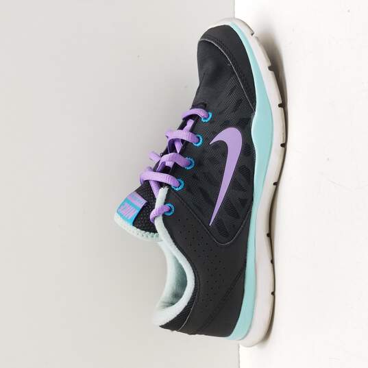 tristeza baños cultura Buy the Nike Women's Flex Trainer 3 Black Running Sneakers Size 5.5 |  GoodwillFinds