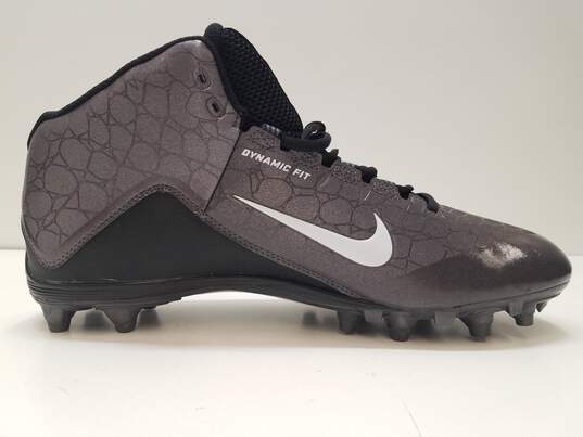 Nike Alpha Dynamic Fit Football Cleats Black Size 13 image number 3