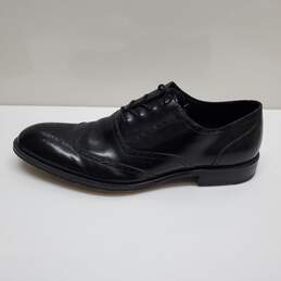 Ashton Grey Leather Oxford Shoe Size 10.5 alternative image