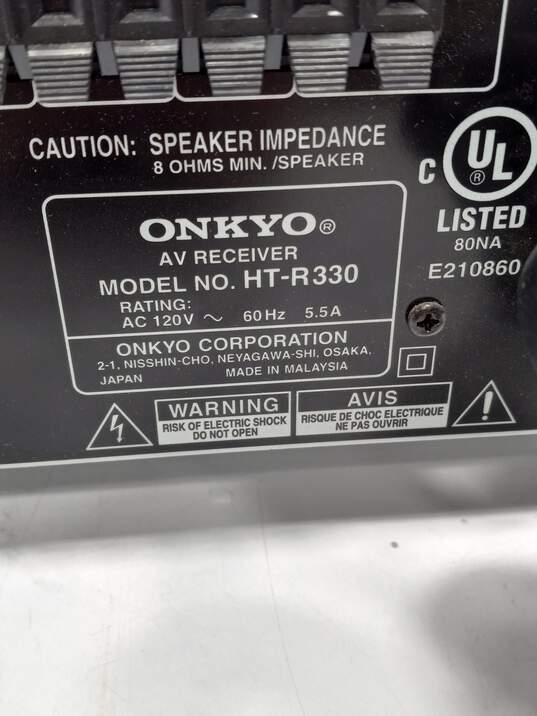 Onkyo HT-R330 AV Receiver image number 4