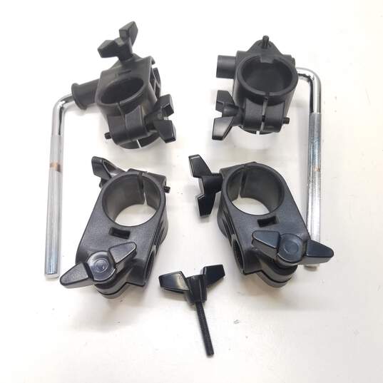 Lot of 4 Alesis Electronic Drum Clamp Accessories image number 1