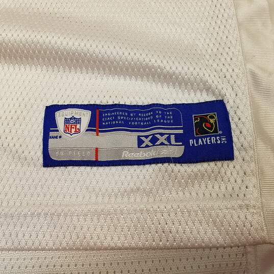 Mens White Washington Redskins Lavar Arrington #56 NFL Jersey Size 2XL image number 4