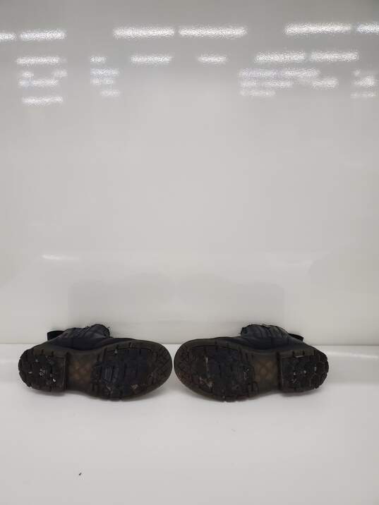 Men Dr Martens Alyson Black Leather Snowgrip Flat Chelsea Boots Size-9L Used image number 5