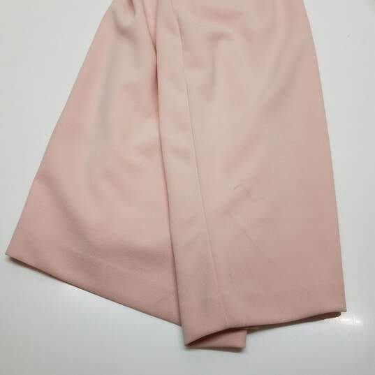 Light pink Calvin Klein sleeveless sheath dress 6 petite nwt image number 2