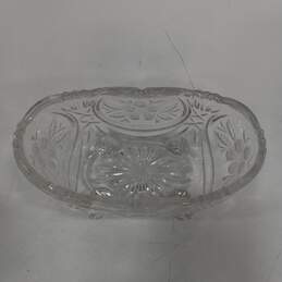Lot of 3 Assorted Crystal Candy Dishes alternative image