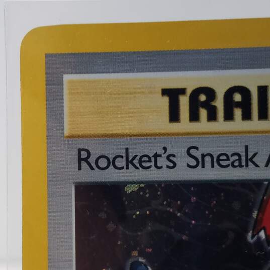 Rare 1999-2000 Rocket's Sneak Attack (Trainer) 16/82 Holographic Team Rocket Set Trading Card image number 3