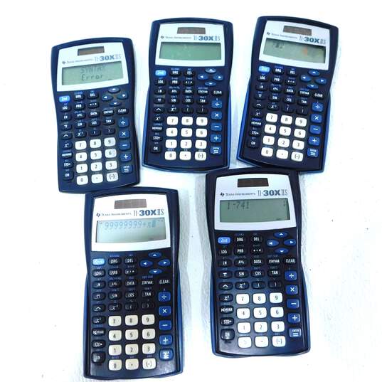 5  Texas Instruments TI 30x IIs Graphing Calculators image number 1
