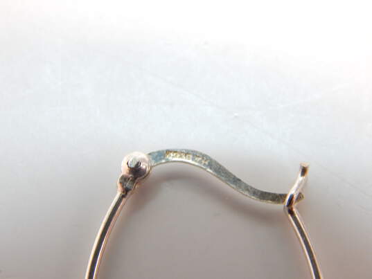 Romantic Sterling Silver Aurora Borealis Bracelet & Ring w/ Hoop Earrings 25.8g image number 10