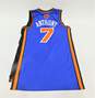 Blue Adidas New York Knicks Carmelo Anthony Jersey Men's S Small image number 2