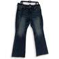 American Eagle Outfitters Womens Blue Denim Medium Wash Bootcut Jeans Size 16S image number 1