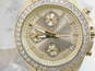 Michael Kors MK-3253 Analog & Fossil ES-2683 Chronograph CZ Bezel Women's Watches 174.7g image number 3