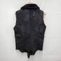 NWT Dolce Cabo WM's Black Faux Fur Open Vest Size M image number 2