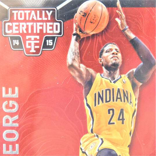 2014-15  Paul George Panini Totally Certified Platinum Red /279 Pacers Clippers image number 2