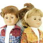 VTG 1998 Battat Our Generation Dakota & Kaitlyn 18in. Dolls Equestrian Country Outfits image number 6