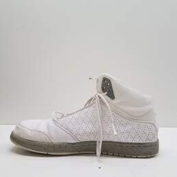 Nike Air Jordan 1 Flight 5 White, Wolf Grey Sneakers 881434-121 Size 11.5 alternative image