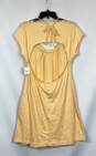 Free People Yellow Casual Dress - Size Large image number 1
