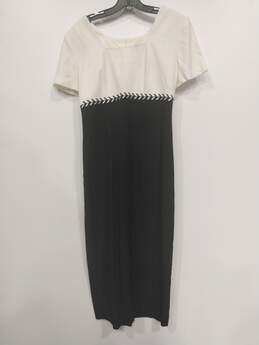 Express Women's Black & White Dress Size 5/6