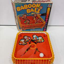 Vintage Tabletop Baboon Ball Game in Original Box