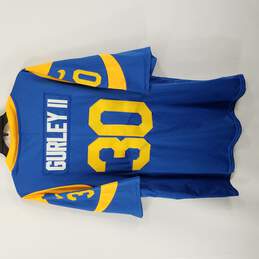 Nike NFL Todd Gurley #30 Men Blue, Yellow Jersey M alternative image