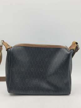Authentic Christian Dior Black Honeycomb Shoulder Bag