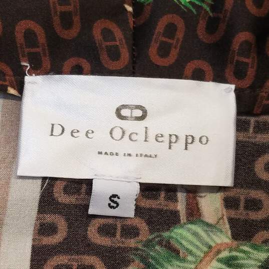 Dee Ocleppo Womens Multicolor Long Sleeve Collared Pajama Set Size Small image number 3