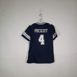 Mens On Field Dallas Cowboys Dak Prescott 4 Football-NFL Pullover Jersey Size M alternative image