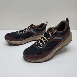 Columbia Mens Plateau Waterproof Hiking Shoes Size 10.5 Bison Brown Warm Copper