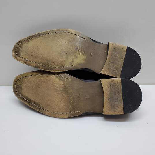 Ashton Grey Leather Oxford Shoe Size 10.5 image number 6