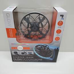 Sharper Image - Glow Motion Rechargeable Drone Gesture Control Stunt Drone