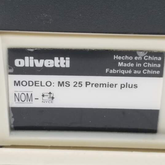 Olivetti MS 25 Premier Plus Typewriter image number 7