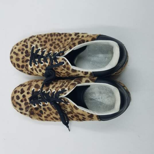 Isabel Marant Court Sneaker Women's Sz 40 Brown Leopard image number 6