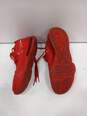 Men's Red Adidas Boost Shoes Size 10.5 image number 5