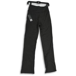 NWT Zobha Womens Lily Gray Flat Front Pull On Bootcut Leg Ankle Pants Size M alternative image