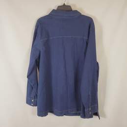 Levi's Men Blue Denim Long Sleeve Shirt 3X alternative image