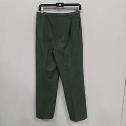 Pendleton Women's Green Virgin Wool Dress Pants Size 10 alternative image
