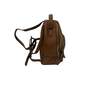 New York Leila Dome Leather Medium Backpack Shoulder Bag image number 3