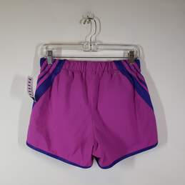 Womens Drawstring Waist Running Athletic Shorts Size Small alternative image
