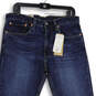 NWT Mens Blue 512 Denim Slim Fit Stretch Tapered Leg Jeans Size 34x32 image number 3