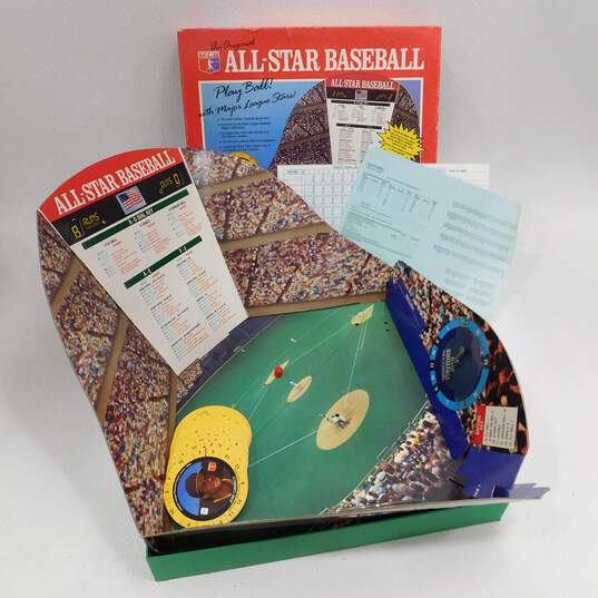 Vintage Cadaco All-Star Baseball Board Game Complete image number 1