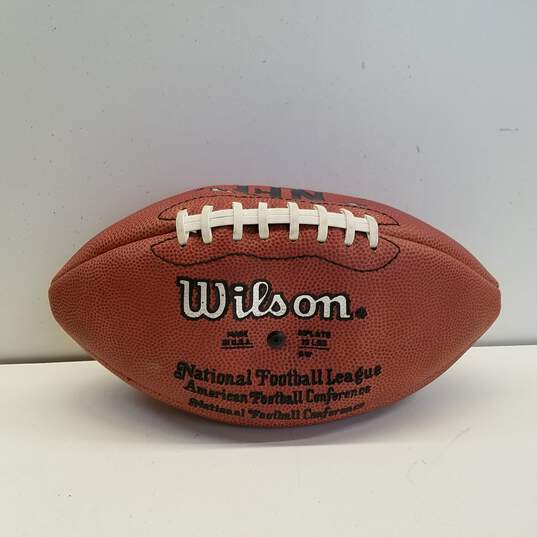 Wilson Football Signed by Pittsburgh Steelers Hall of Famer Terry Bradshaw image number 2