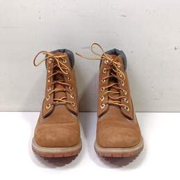 Timberland Men's Nubuck Brown Boots Size 10
