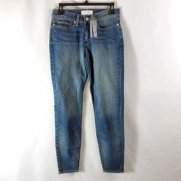 Yummie Women Blue Skinny Jeans Sz 27 NWT