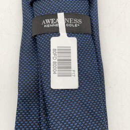 NWT Mens Blue Printed Silk Adjustable Classic Pointed Necktie One Size alternative image